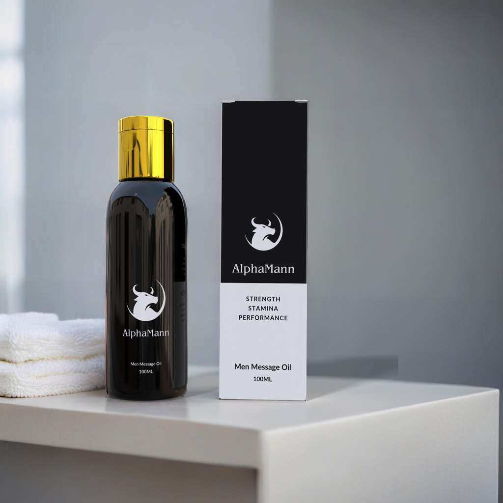 AlphaMann - Men Massage Oil